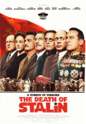 The Death of Stalin 2017 poster Olga Kurylenko Tom Brooke Paddy Considine Armando Iannucci Politik Ryssland