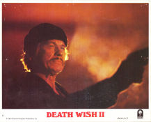 Death Wish II 1982 lobbykort Charles Bronson Jill Ireland Vincent Gardenia Michael Winner