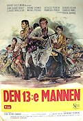 Den 13:e mannen 1967 poster Charles Vanel Bruno Cremer Jean-Claude Brialy Costa-Gavras