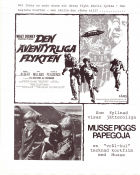 Den äventyrliga flykten 1975 poster Eddie Albert Ray Milland Donald Pleasence John Hough