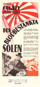 Den blodbestänkta solen 1945 poster James Cagney Sylvia Sidney