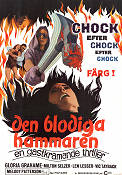 Den blodiga hammaren 1972 poster Gloria Grahame Philip Gilbert