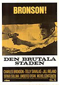 Den brutala staden 1970 poster Charles Bronson