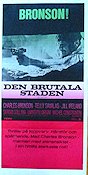 Den brutala staden 1970 poster Charles Bronson