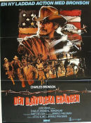 Den djävulska gränsen 1980 poster Charles Bronson Bruno Kirby Bert Remsen Jerrold Freedman