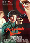 Den djävulska hämnden 1984 poster Charles Bronson Vapen