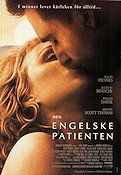 Den engelske patienten 1997 poster Ralph Fiennes Juliette Binoche Willem Dafoe Kristin Scott Thomas Anthony Minghella Romantik