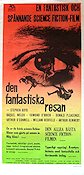 Den fantastiska resan 1966 poster Raquel Welch Stephen Boyd Edmond O´Brien Richard Fleischer Resor