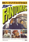 Den fantastiske Fantomas 1967 poster Jean Marais André Hunebelle