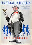 Den förgyllda lergöken 1924 poster Eric Lindholm