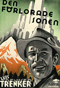 Den förlorade sonen 1934 poster Maria Andergast Luis Trenker