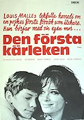 Den första kärleken 1971 poster Lea Massari Louis Malle