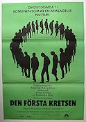 Den första kretsen 1975 poster Text: Alexander Solsjenitsyn