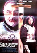 Den förste riddaren 1995 poster Sean Connery Richard Gere Julia Ormond Jerry Zucker