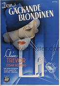 Den gäckande blondinen 1936 poster Claire Trevor