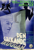 Den gäckande skuggan 1934 poster William Powell Myrna Loy WS Van Dyke