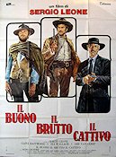 Den gode Den onde Den fule 1966 poster Clint Eastwood Lee Van Cleef Eli Wallach Sergio Leone