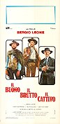 Den gode Den onde Den fule 1966 poster Clint Eastwood Lee Van Cleef Eli Wallach Sergio Leone