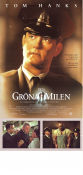 Den gröna milen 1999 poster Tom Hanks Michael Clarke Duncan Bonnie Hunt Frank Darabont Text: Stephen King