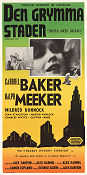 Den grymma staden 1961 poster Carroll Baker Ralph Meeker Mildred Dunnock Jack Garfein
