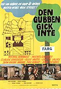 Den gubben gick inte 1972 poster Michel Serrault Michel Galabru Claude Brasseur Rene Goscinny Pierre Tchernia