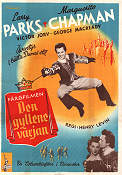 Den gyllene värjan 1948 poster Larry Parks Marguerite Chapman Henry Levin Äventyr matinée