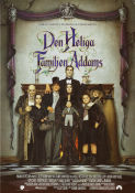 Den heliga familjen Addams 1993 poster Anjelica Huston Raul Julia Christopher Lloyd Barry Sonnenfeld