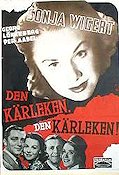 Den kärleken den kärleken 1941 poster Sonja Wigert