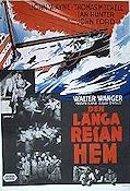 Den långa resan hem 1941 poster John Wayne John Ford Skepp och båtar