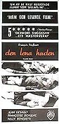 Den lena huden 1964 poster Jean Desailly Francoise Dorléac Nelly Benedetti Francois Truffaut