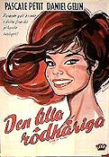 Den lilla rödhåriga 1959 poster Pascale Petit Daniel Gélin Margo Lion Claude Boissol Damer