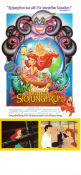 Den lilla sjöjungfrun 1989 poster Jodi Benson Ron Clements Animerat Musikaler