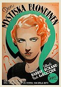 Den mystiska blondinen 1935 poster Mona Barrie