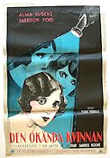 Den okända kvinnan 1923 poster Alma Rubens Harrison Ford Eric Rohman art