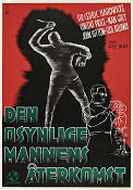 Den osynlige mannens återkomst 1940 poster Vincent Price