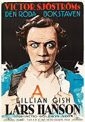 Den röda bokstaven 1926 poster Lillian Gish Lars Hanson Victor Sjöström