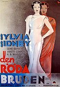 Den röda bruden 1934 poster Sylvia Sidney