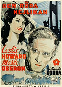 Den röda nejlikan 1934 poster Leslie Howard Merle Oberon Raymond Massey Harold Young