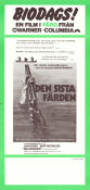 Den sista färden 1972 poster Jon Voight Burt Reynolds Ned Beatty John Boorman Vapen