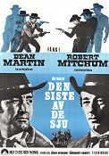 Den siste av de sju 1968 poster Dean Martin Robert Mitchum Henry Hathaway