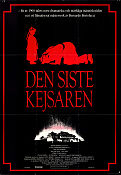 Den siste kejsaren 1987 poster John Lone Joan Chen Peter O´Toole Peter O´Toole Bernardo Bertolucci Asien