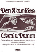 Den skamlösa gamla damen 1965 poster Malka Ribowska Etienne Bierry René Allio