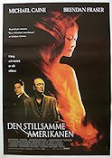 Den stillsamme amerikanen 2002 poster Michael Caine Brendan Fraser