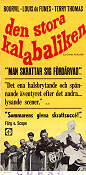 Den stora kalabaliken 1966 poster Louis de Funes Terry-Thomas Claudio Brook Gérard Oury Krig