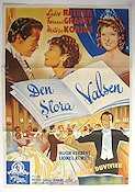 Den stora valsen 1939 poster Luise Rainer Fernand Gravey Dans