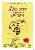 Den store Giorgio 1982 poster Luciano Pavarotti Kathryn Harrold Eddie Albert Franklin J Schaffner Konstaffischer Musikaler