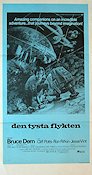 Den tysta flykten 1972 poster Bruce Dern Robotar Rymdskepp