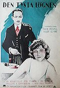 Den tysta lögnen 1923 poster David Powell Mary Glynne