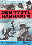 Den tyste hämnaren 1969 poster Jean-Louis Trintignant Klaus Kinski Sergio Corbucci