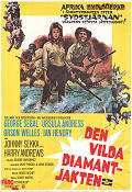 Den vilda diamantjakten 1969 poster Ursula Andress George Segal Orson Welles Sidney Hayers Hitta mer: Africa